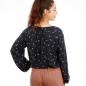 Preview: Papierschnittmuster Bluse mit Band Frau Krissi XS-XXL